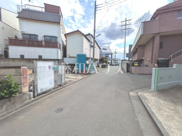 接道状況および現場風景　【杉並区成田東１丁目】