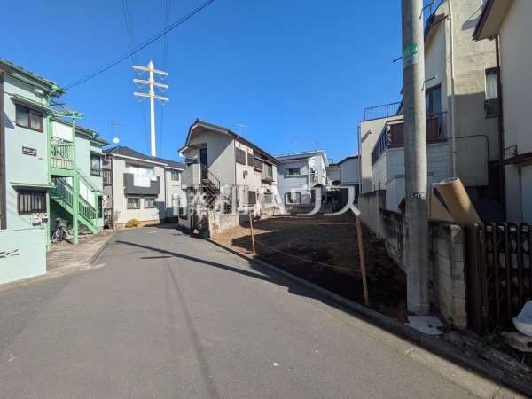 接道状況および現場風景　【杉並区成田東１丁目】