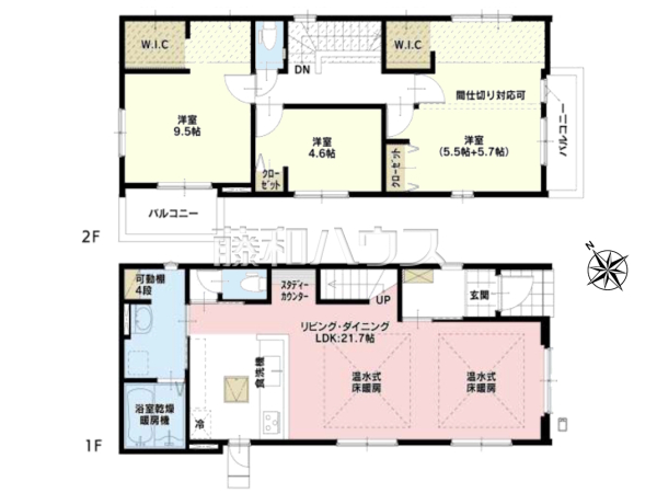 間取図　【調布市深大寺北町５丁目】