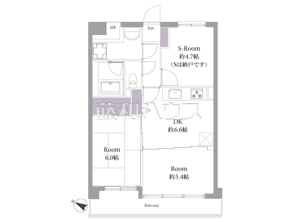 間取図　【レーベンハイム所沢】