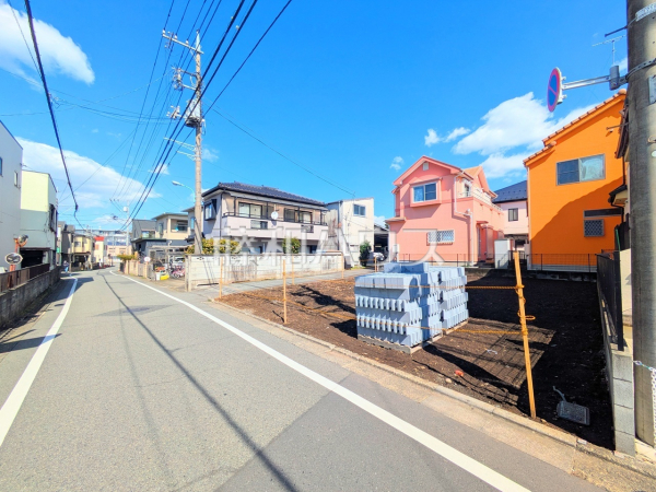 接道状況および現場風景　【八王子市元横山町１丁目】
