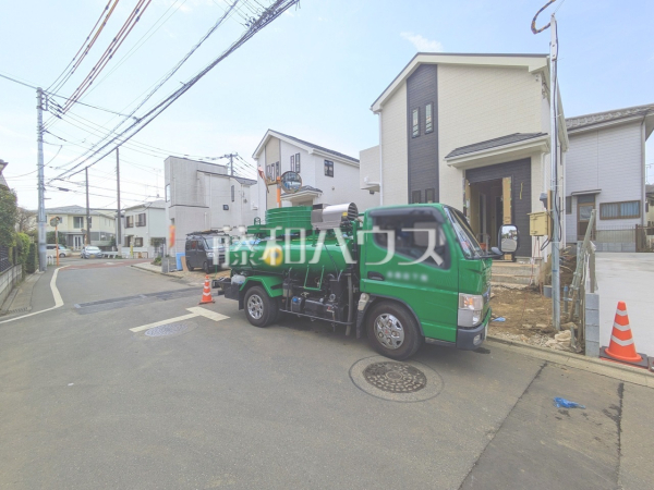 接道状況および現場風景　【西東京市北町５丁目】
