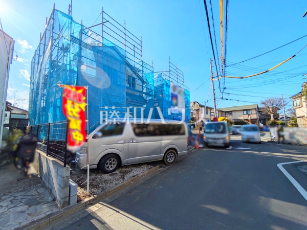 接道状況および現場風景　【西東京市北町５丁目】