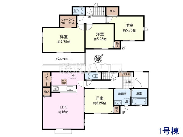 間取図　【富士見市上沢２丁目】