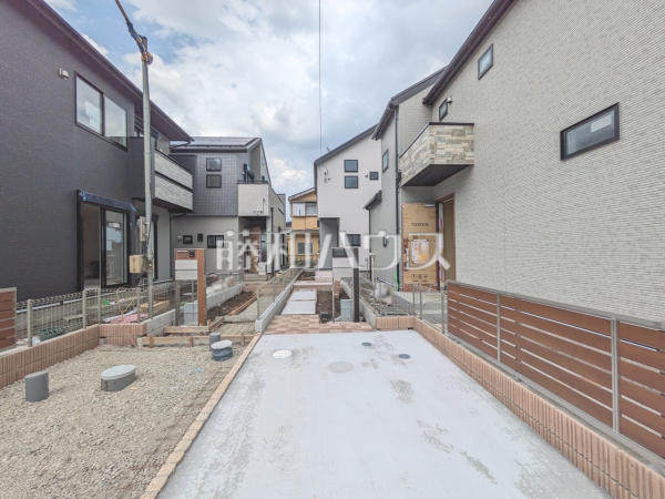 接道状況および現場風景　【国分寺市富士本３丁目】