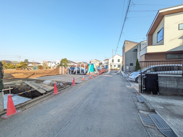 接道状況および現場風景　【国分寺市富士本３丁目】
