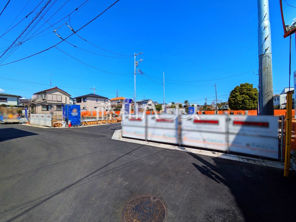接道状況および現場風景　【国分寺市富士本３丁目】