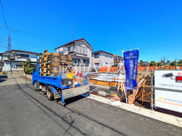 接道状況および現場風景　【国分寺市富士本３丁目】
