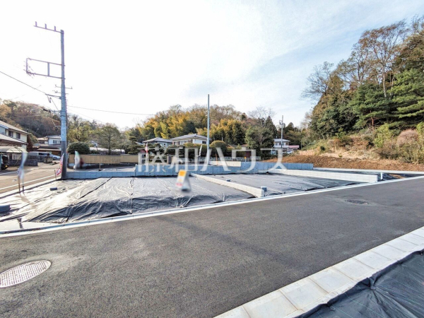 接道状況および現場風景　【武蔵村山市中藤４丁目】