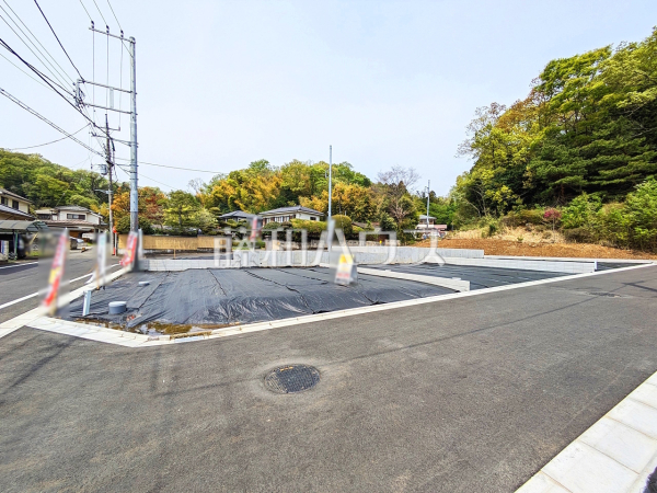 現場風景　【武蔵村山市中藤４丁目】
きれいに整備された敷地。これから夢の新邸がここに建ちます。　