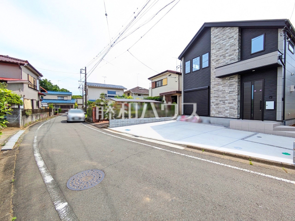 接道状況および現場風景　【八王子市横川町】