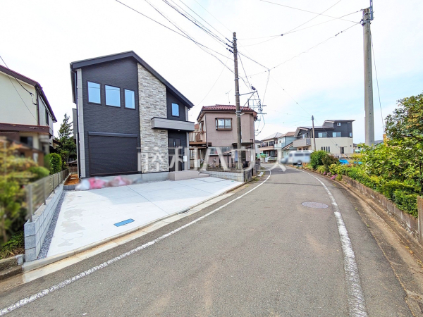 接道状況および現場風景　【八王子市横川町】