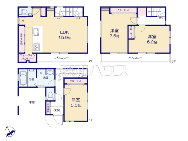 間取図　【朝霞市溝沼６丁目】