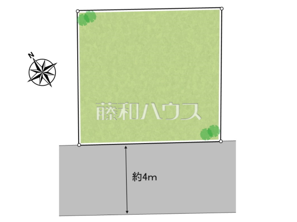 全体区画図　【朝霞市溝沼６丁目】