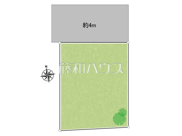 全体区画図　【東久留米市本町４丁目】