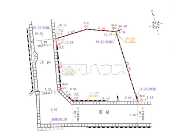 全体区画図　【福岡市南区和田２丁目】