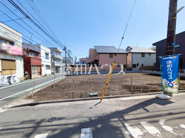 A号地　現地写真　【杉並区和泉４丁目】 建物のプレゼンをさせていただきますので、実際の完成イメージを思い描いていただくことができます。お気軽にお問合せ下さい。 