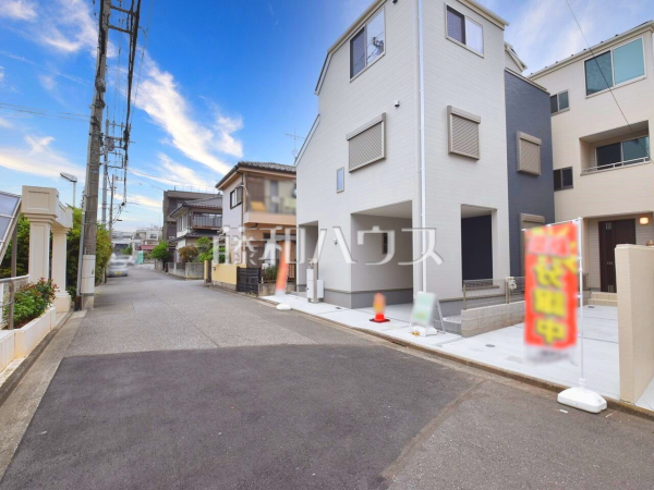 接道状況および現場風景　【東村山市本町１丁目】