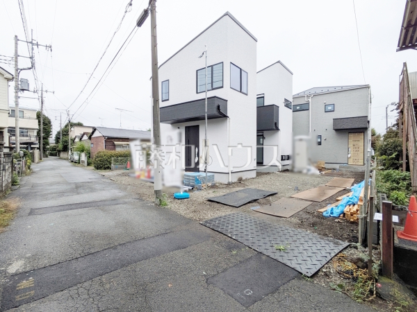 接道状況および現場風景　【小金井市貫井南町２丁目】