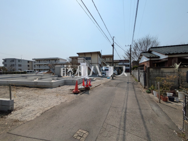 接道状況および現場風景　【小金井市貫井南町２丁目】