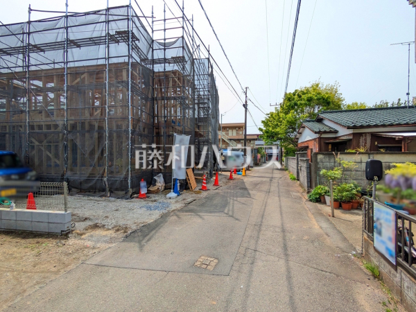 接道状況および現場風景　【小金井市貫井南町２丁目】