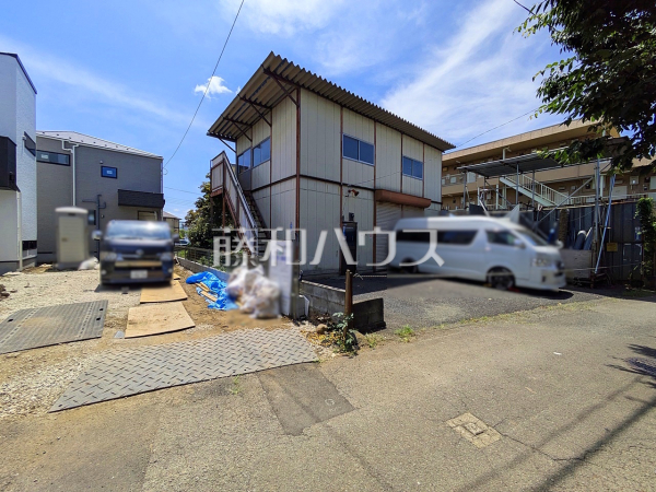 接道状況および現場風景　【小金井市貫井南町２丁目】