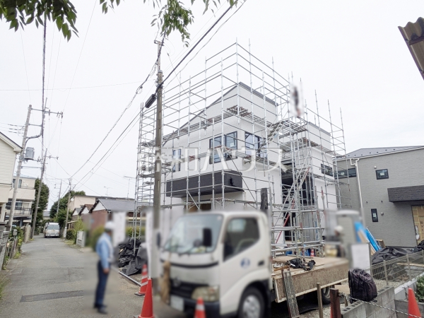 接道状況および現場風景　【小金井市貫井南町２丁目】