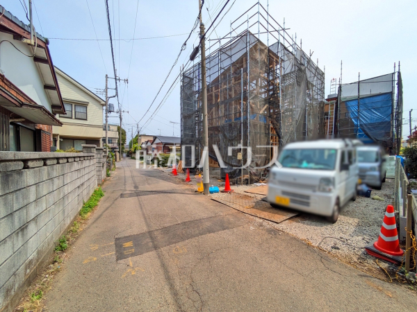 接道状況および現場風景　【小金井市貫井南町２丁目】