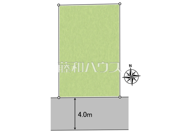 区画図　【所沢市大字松郷】