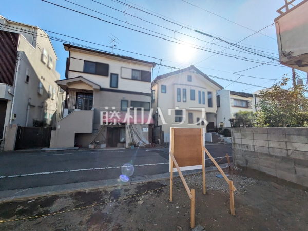 接道状況および現場風景　【杉並区下井草４丁目】