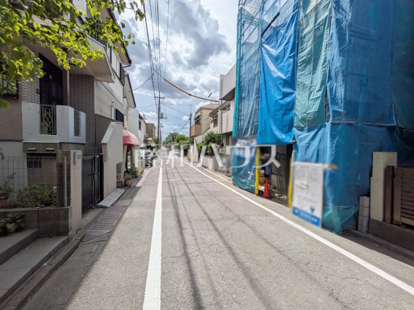 接道状況および現場風景　【杉並区下井草４丁目】