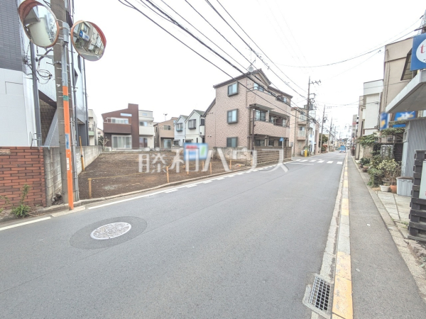 接道状況および現場風景　【小平市小川町１丁目】