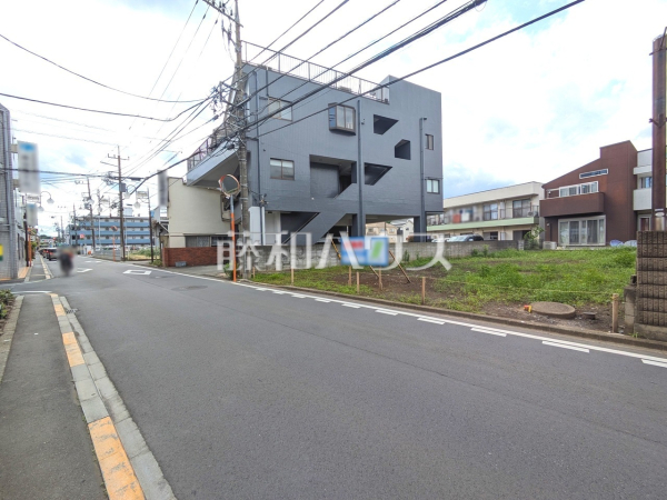 接道状況および現場風景　【小平市小川町１丁目】