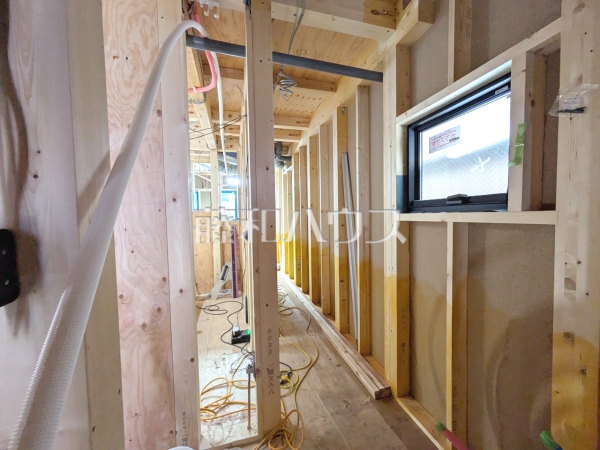 1号棟　建築中内観　【杉並区下井草４丁目】