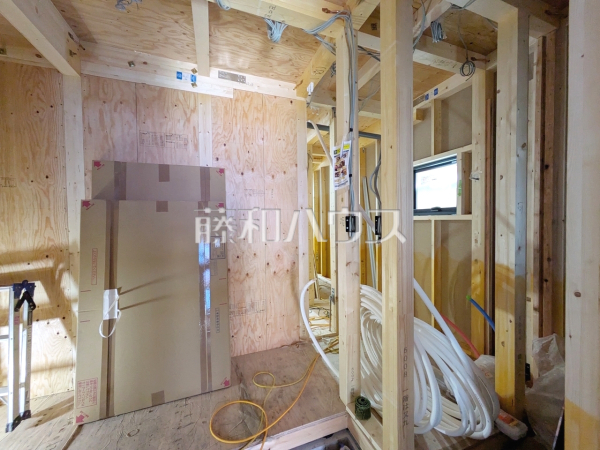 1号棟　建築中内観　【杉並区下井草４丁目】