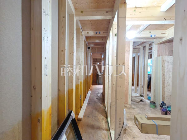 2号棟　建築中内観　【杉並区下井草４丁目】