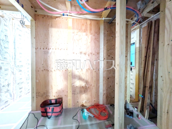 2号棟　建築中内観　【杉並区下井草４丁目】