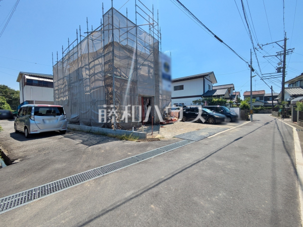 北西側　接道状況および現場風景　【名古屋市守山区大字中志段味字東荒古】