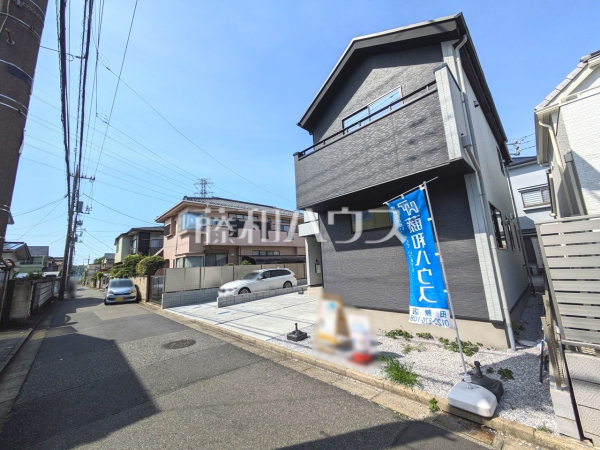 接道状況および現場風景　【小平市花小金井南町３丁目】