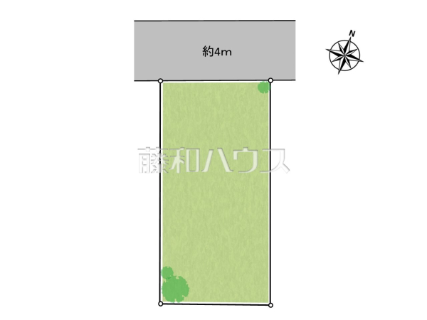区画図　【西東京市富士町２丁目】