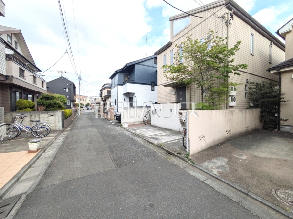 接道状況および現場風景　【西東京市富士町２丁目】