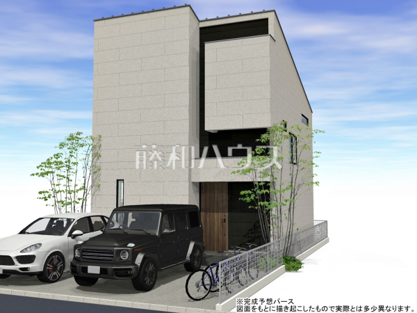完成予想図（外観）　【小金井市貫井北町５丁目】