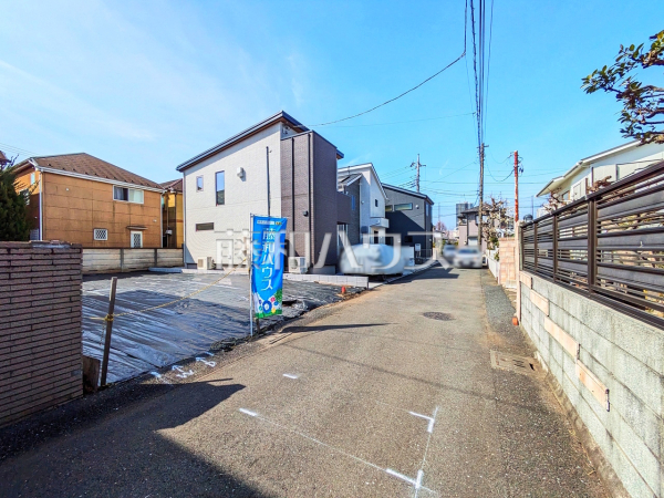 接道状況および現場風景　【小金井市貫井北町５丁目】