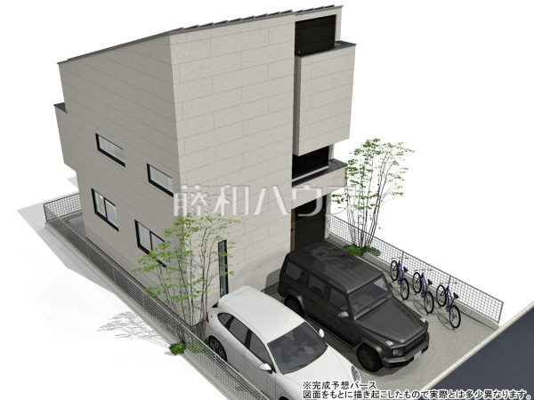 完成予想図（外観）　【小金井市貫井北町５丁目】