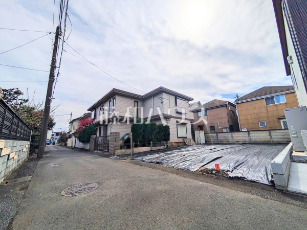 接道状況および現場風景　【小金井市貫井北町５丁目】