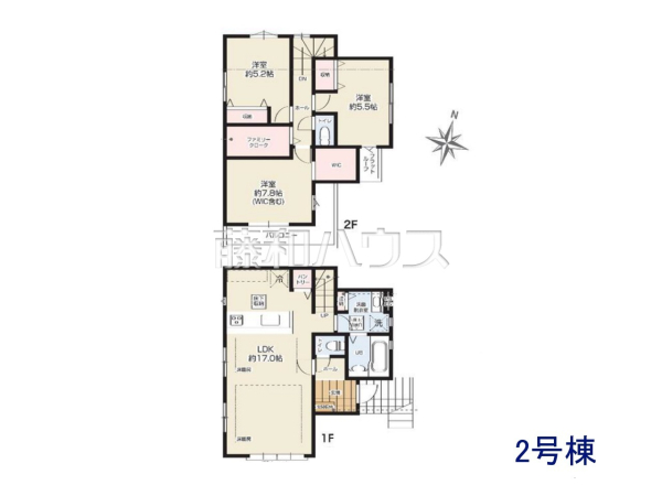 東久留米市氷川台2丁目　全2棟　新築分譲住宅　物件画像