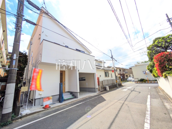 接道状況および現場風景　【八王子市元本郷町４丁目】
お住まい探しは、家の良し悪しだけでなく周辺環境も重要なポイントです。ぜひ一度お客様の目でご覧ください。　
