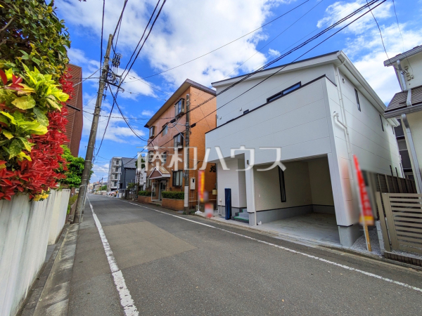 接道状況および現場風景　【八王子市元本郷町４丁目】
