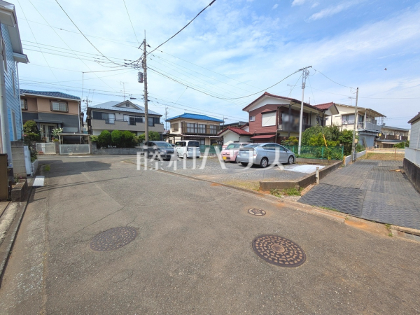接道状況および現場風景　【東大和市中央４丁目】