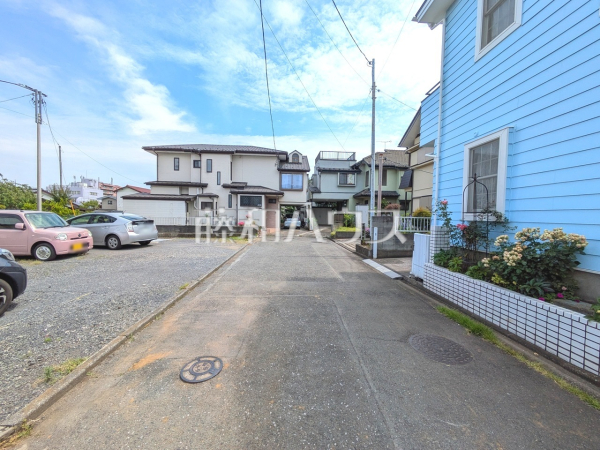 接道状況および現場風景　【東大和市中央４丁目】